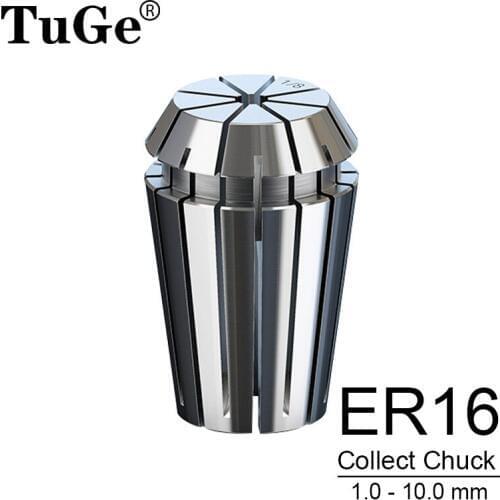 ER16 1-10mm 6.35 1/4 1/8 3.175 CNC Milling tool holder Spring Collet High Precision Collet Accuracy 0.008mm engraving machine