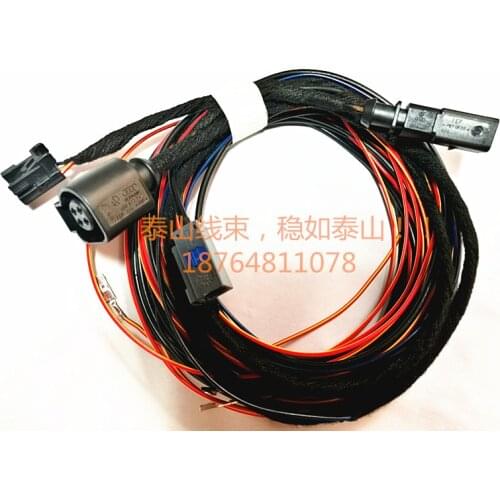 Rear View Camera Reversing Logo Camera Cable 5GG827469F Wire Harness Fit For Golf 7 MK7 VII