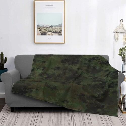 Camo Camouflage Blanket Fleece Print Military Breathable Lightweight Thin Throw Blanket for Sofa Office Bedding Throws
