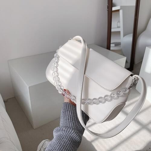 Korean Version Vintage Crossbody Bag for Women 2021 Simple Casual Shoulder Bag Female Design Fashion Luxury Handbag