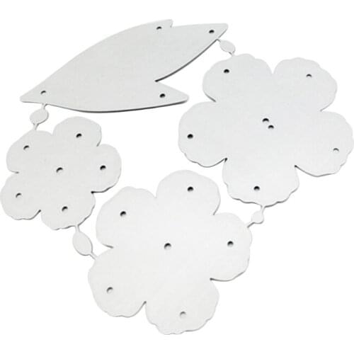 Rose Flower Metal Cutting Dies Stencil DIY Scrapbooking Album Paper Card Template Mold Embossing Craft Decoration