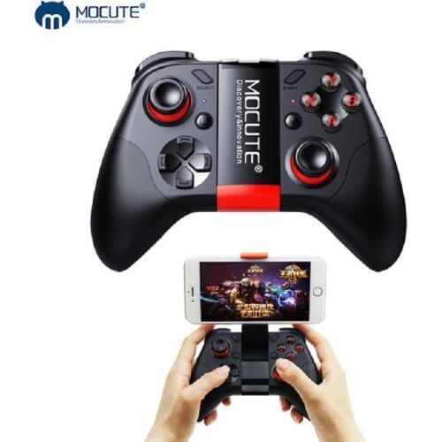 Mocute 054 Bluetooth Wireless Gamepad PC Remote Control Android Joystick Shutter Joypad Game Controller For VR Smartphone TV BOX