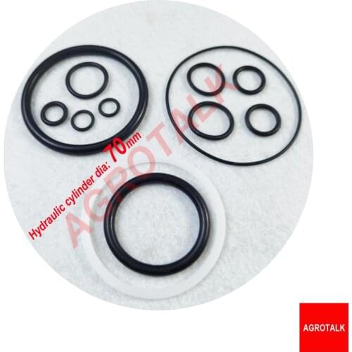 Set of oil seals for hydraulic lift cylinder (diameter of cylinder: 70mm) for Jinma JM284 tractor
