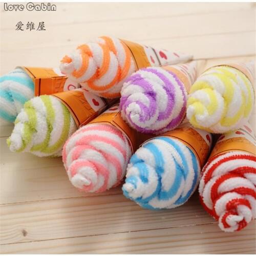 Ice Cream Towel Personalized Wedding Gift Thank You Guest Favor Wholesale Item Gear Stuff Accessories Supplies Product 30pcs