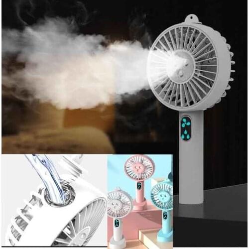 Portable fan watermist machine mini cooler usb small fan cooling surface fan sprayer steamer watercooler USB fan cooler mini fan