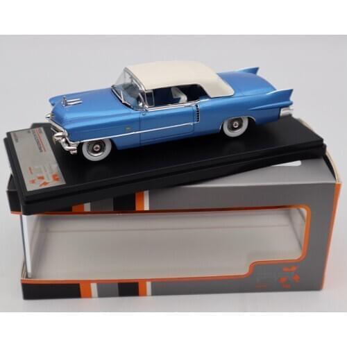 Premium X 1:43 For Cadillac Eldorado Biarritz 1956 Blue/White PRD581 Diecast Models Car Limited Edition Collection