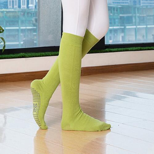 Professional Yoga Socks Women Calf-length Under Knee Sports Socks Ladies Wear Dance Pilates Ballet Non slip Socks for woman