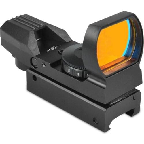 Red Green Dot Sight Reflex Holographic Scope Tactical Optics 20mm Rails D4RGB