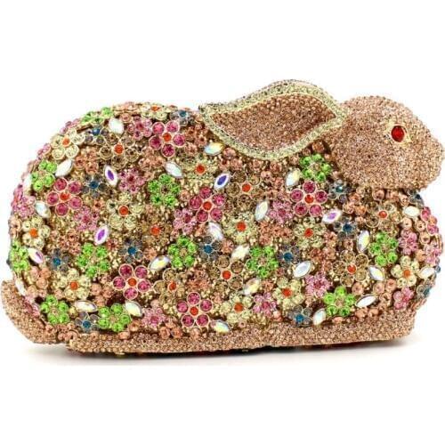 BL029 Luxury diamante evening bags octagon colorful clutch bags women party purse bags crystal sacoche pochette handbags