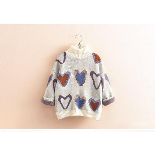 2020 Autumn Winter Kids Thicken Sweater Children New Year Clothing Boys Girls Cotton Pullover Baby Costumes SD77