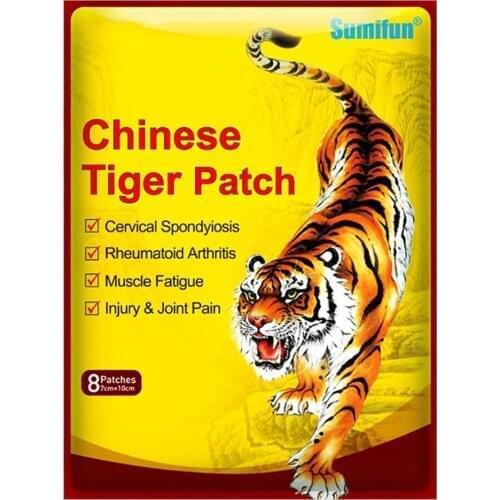 Tiger Balm Patches Analgesic Plaster Arthritis Joint Back Pain Patch Neck Muscle Body Herbal Plaster Pain Relileving Patch