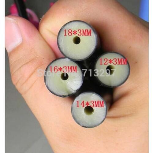 12*3MM ONE meter SPEARGUN BAND SLING RUBBER TUBING thick wall latex