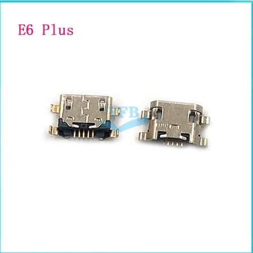 2pcs USB Charging Connector For Motorola Moto E6 Plus Dock Socket Port Flex Cable Ribbon Board