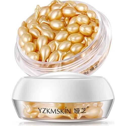 2020 Face Serum Placenta Capsule Essence Day Night Facial Serum Anti-wrinkle Anti-aging Whitening Vitaminis Whitening Skin Care