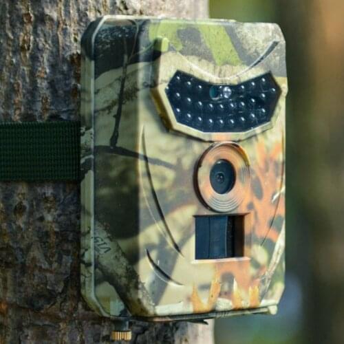 12MP Hunting Trail Camera Wildlife Farm Scouting Observing Cam IP56 Waterproof 1080P Scouting PIR Night Wireless Camera