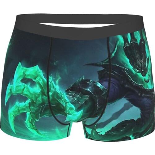 League of Legends Multiplayer Online Battle Arena Game Thresh Underpants Homme Panties Man Underwear Comfortable