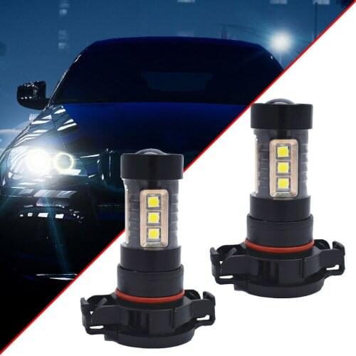 LKT1PCS Car H8 H11 led 9005 hb3 9006 hb4 h4 h7 p13w H16 5630 33SMD Fog Lamp Daytime Running Light Bulb Turning Parking Bulb 12V