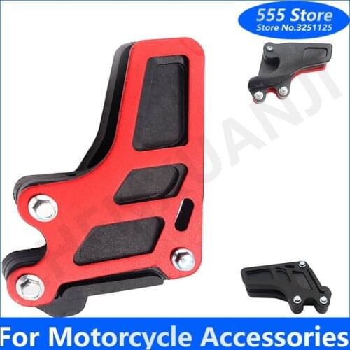 High Quality 420 428 520 Chain Guide Guard KAYO T2 T4 T6 X6 Motorcycle Dirt Pit Bike Motocross Spare Parts Aluminum Alloy