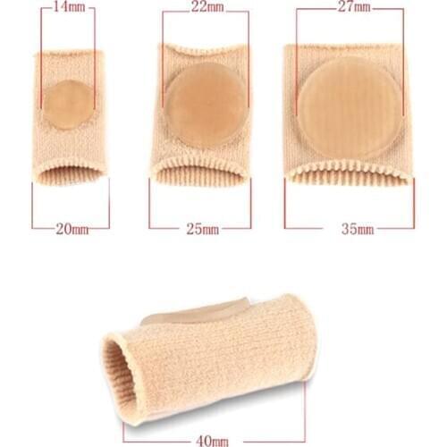 NEW 1Pc Fabric Gel Tube Bandage Foot Pain Relief Guard For Feet Care Insoles Finger & Toe Feet Protectors Health Care