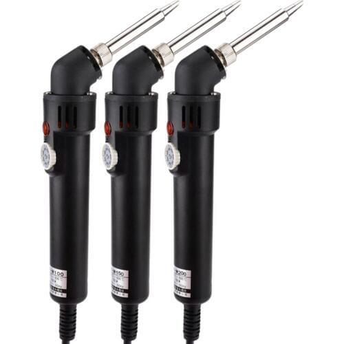 100/150/200W Soldering Iron Adjustable Temperature Electric Solder Iron Rework Station Lead-Free Soldering Welding Repair Tools
