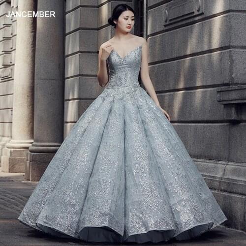 RSM66570 2018 Newest Design Sexy Strapless Floor Lengh Evening Dress For Princess Girl High Quality Real Price Free Shipping