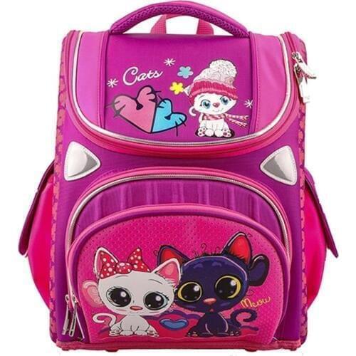 New School Backpacks Boys Girls Orthopedic 3D Cartoon Butterfly Knapsack Children School Bags Kids Satchel Bag mochila escolar