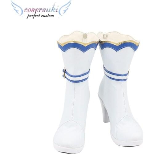 Lovelive Koizumi Hanayo cosplay Shoes Boots Professional Handmade ! Perfect Custom for You