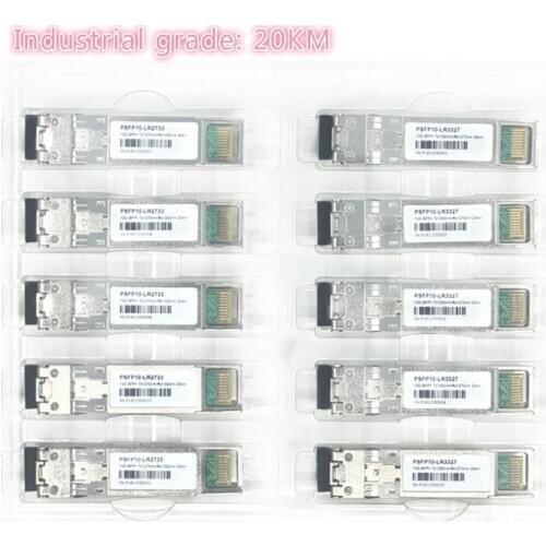 SFP 10G LC 20KM 1270nm/1330nm Industrial grade Single Fiber SFP Optical Module SFP Transceiver Industrial grade -40-85 Celsius