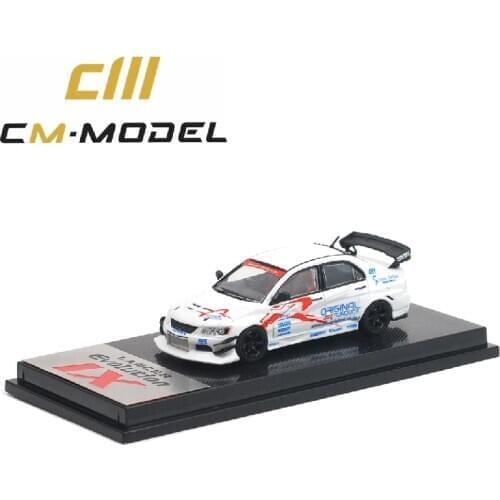 CM Model 1:64 Mitsubishi Lancer Evolution IX Pearl White Diecast Model Car