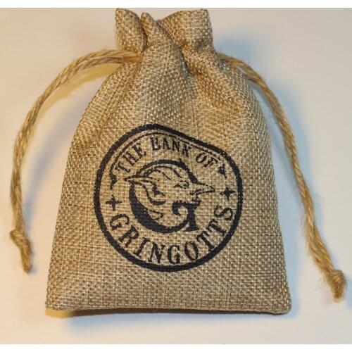 Coins Bag Potters Wizard Bank Ron Hedwig Hermione Harried Magic Stage Birthday Gifts Party Collection