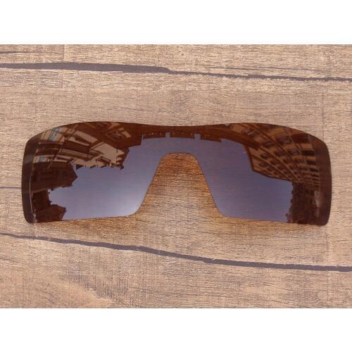 Vonxyz Bronze Brown Polycarbonate Replacement Lenses for-Oakley Oil Rig Frame