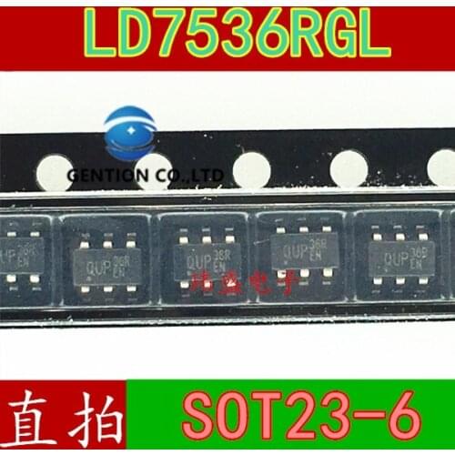 10PCS LD7536RGL LD7536R corner 36R LCD chip SOT-23-6 in stock 100% new and original