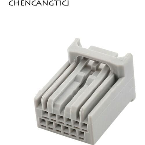 2 Sets 12 Pin Way Automotive Wiring Harness Unsealed Electrical Plug Car Cable Female Connector Socket For Honda MX34012SF1