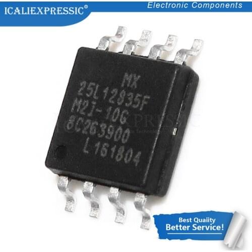 5PCS MX25L12835FM2I-10G SOP8 MX25L12835 SOP MX25L12835F SOP-8 128MB FLASH IC