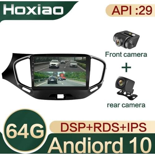 Android 10 car player GPS navigation multimedia for LADA Vesta Cross Sport Radio 2015 2016 2017 2018 2019 2 din RDS IPS radio