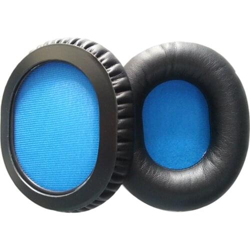 Protein Leather Headphone Ear pads for Sennheiser HD8 HD 8 DJ HD6 MIX Replacement Ear Cushions Headsets Cushions Cover Earmuffs