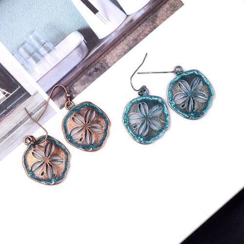 Ethnic Retro Flower Turkish Indian Jhumka Earrings Womens Classic Vintage Turkey Earrings Bijoux