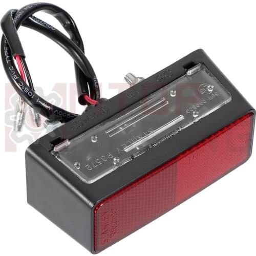 Motorcycle License Plate Light TailLight Brake Indicator Lamp For Honda CBR1000RR 2004 2005 2006 2007 33720-MEL-000