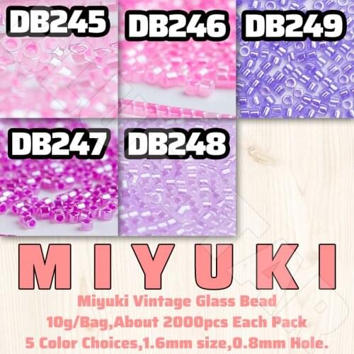 BLUESTAR NEW MIYUKI Beads For Women Jewelry Earring Bracelet Making Jewelry Size 1.6mm Beads 10 g/Bag DIY Vintage Accessories