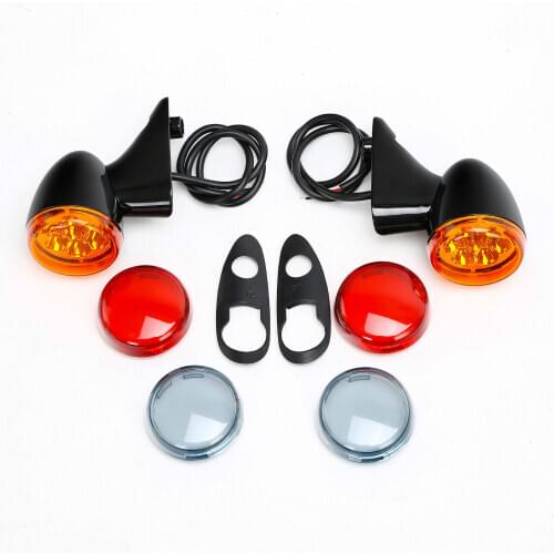 Motorcycle Front Turn Signal Light Bracket Set For Harley Sportster X48 2016-2020 19