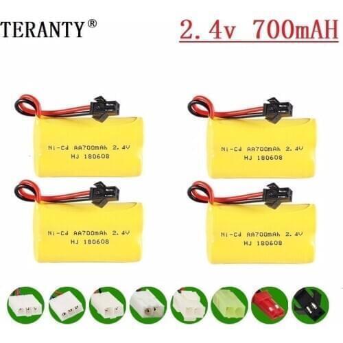 M Model ) 2.4v 700mah NiCD Battery For Rc toys Car Tanks Trains Robot Boat Gun Ni-CD AA 700mah 2.4v Rechargeable Battery