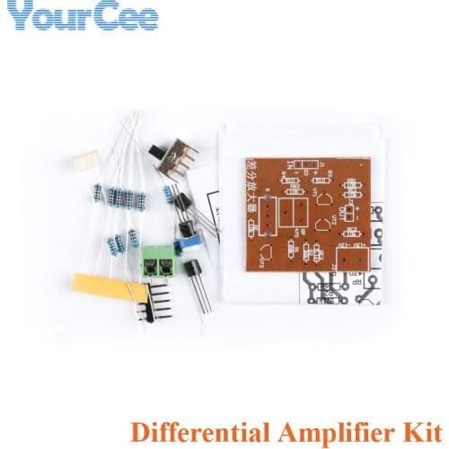 Differential Amplifier Kit Analog Electronic Technology Teaching Training Parts PCB Board DIY Electronic Production Parts Suit