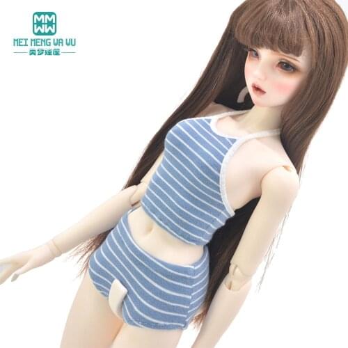 BJD Doll clothes Fashion Striped underwear sports set Fits 58-60CM 1/3 BJD SD DD DDL Toys Doll accessories