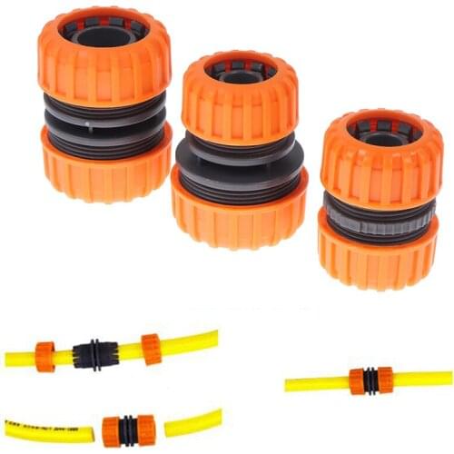 Garden Watering Hose plastic Quick Connector 1/2" 3/4'' 1 Double Male Hose Coupling Joint Adapter Extender Set For Hose Pipe