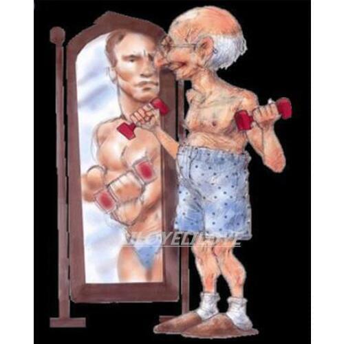 Full Round diy diamond painting muscle men diamond embroidery sale Cartoon mosaic Rhinestone diamond pictures new arrivals TY440