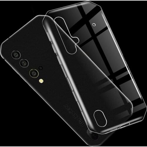 For Blackview BV9900E Clear Case Transparent Crystal TPU Soft Cover for Blackview BV9900 Pro Back Phone Anti-knock Bags