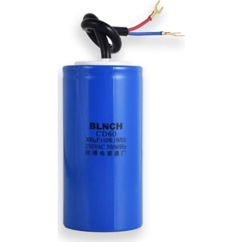 CD60 start capacitor motor water pump air compressor 100/150/200/250/300/350/400/500UF