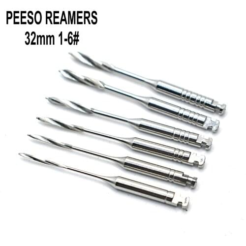 Dental largo drills Endodontic Reamers Peeso reamers Endo files Dentist Materials