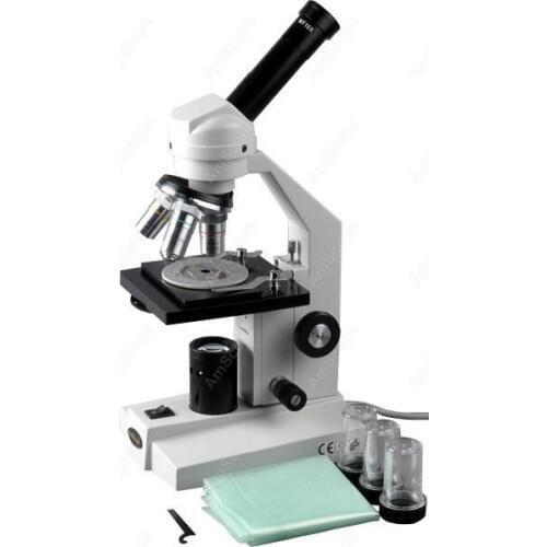 Student School-AmScope Supplies Polarizing & Bright Field Microscope 40x-1600x
