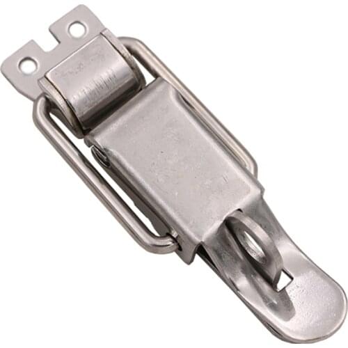 2pcs Heavy Duty Tool Box Electric Cabinet Wooden Box Buckle 304 Stainless Steel Lock Catch Hasp